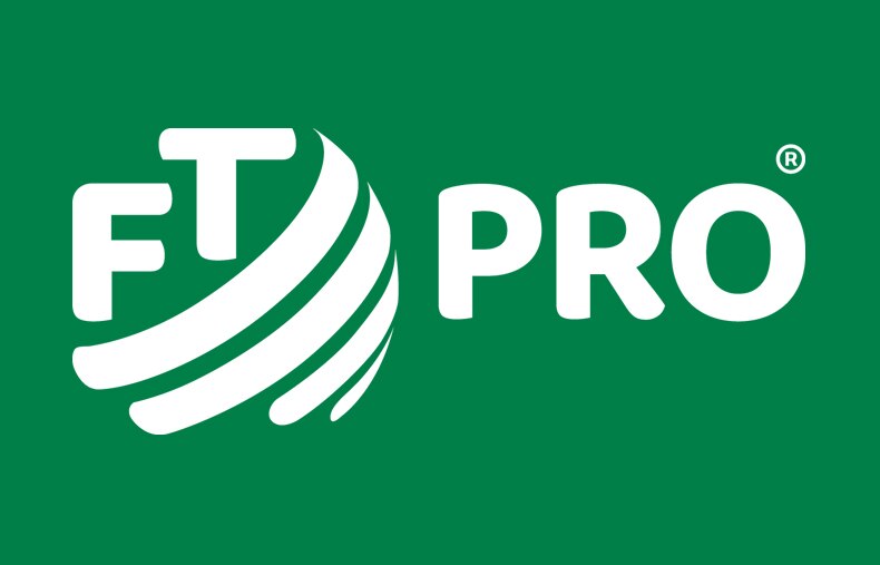 FT Pro logo on green background