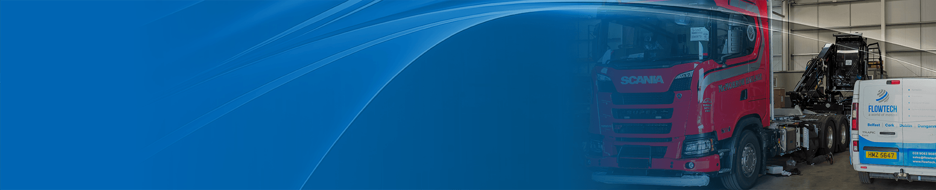 Transport Solutions Landing Page