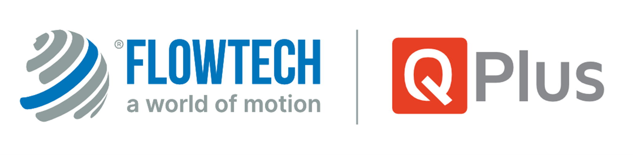 Flowtech and Q Plus Logos